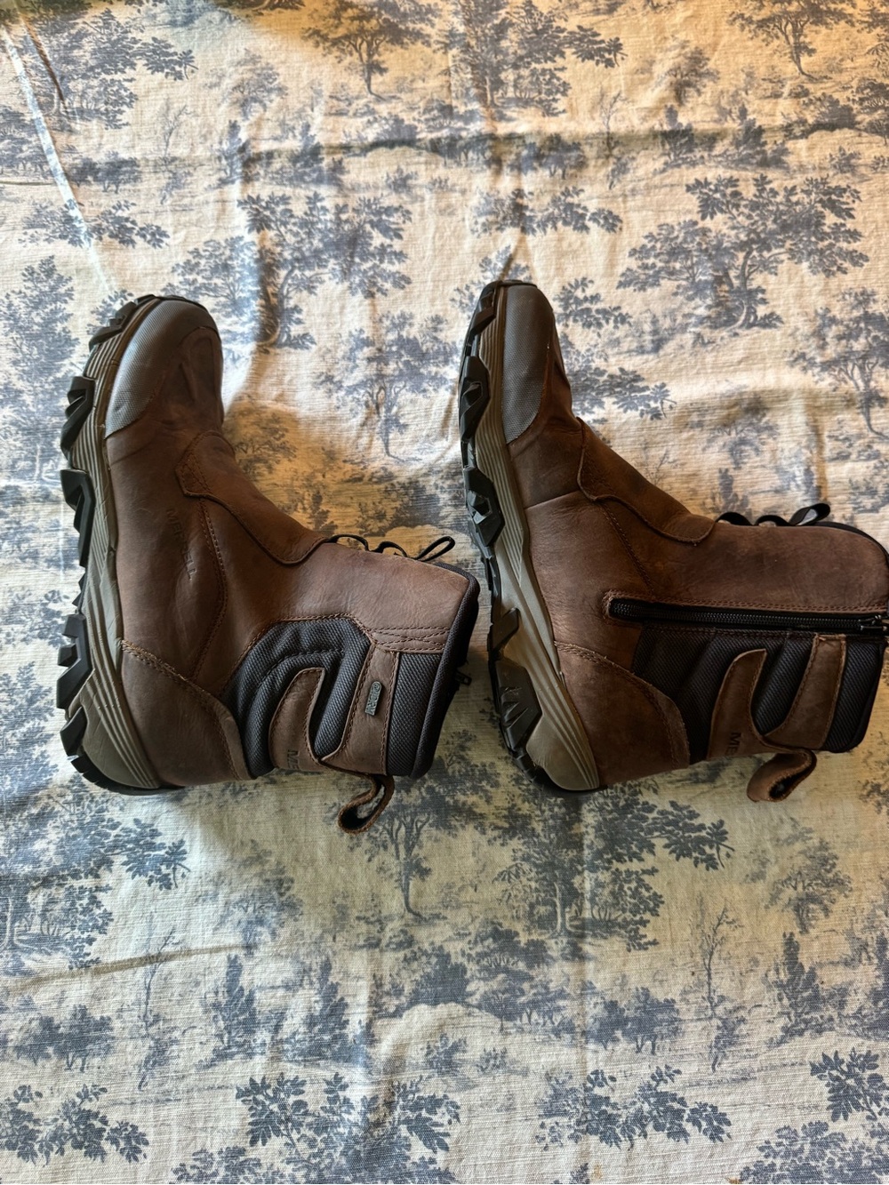 Merrell Brown Waterproof Outdoor Winter Boots - Picture 4 of 6